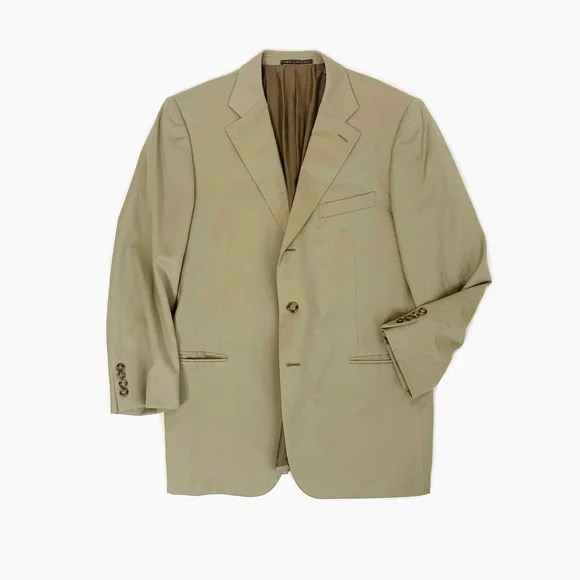 Ermenegildo Zegna Super 100’s Khaki Sport Jacket 42